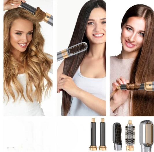 Sèche Cheveux, Lisseur, Multifonctions  5 en 1  BravaWoman™